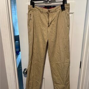 Tommy Hilfiger Tan Chinos Versatile Cotton Blend